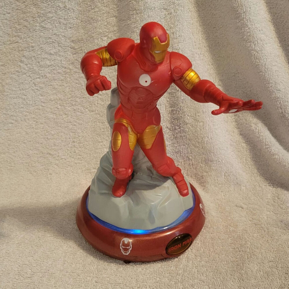 Iron Man Marvel Avengers Night Light 9 Inches Figurine 2015 Peachtree Playthings